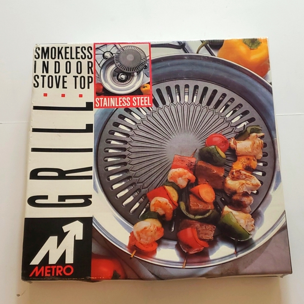 Metro Indoor Smokeless stove top grill